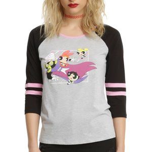 Hot Topic PowerPuff Girls 3/4 Sleeve T-shirt